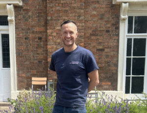 Chris Hughes, the owner of Hughes Plumbing and Heating