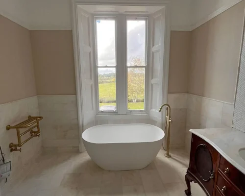 A new bath as part of a bathroom refit